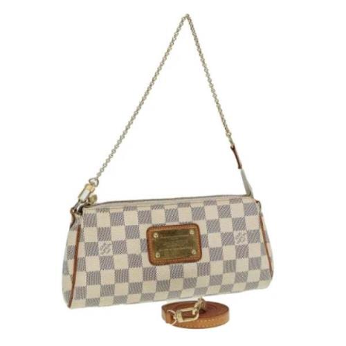 Louis Vuitton Vintage Pre-owned Canvas louis-vuitton-vskor White, Dam