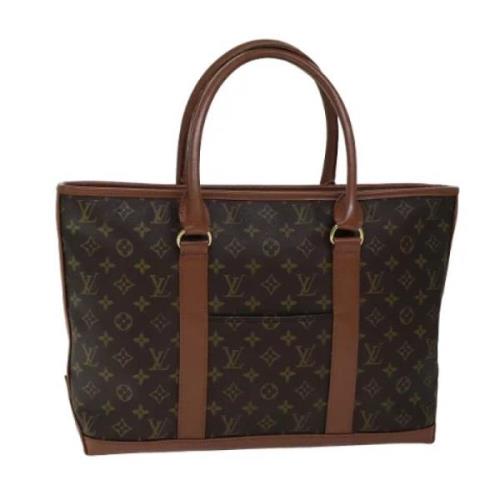 Louis Vuitton Vintage Pre-owned Canvas louis-vuitton-vskor Brown, Dam