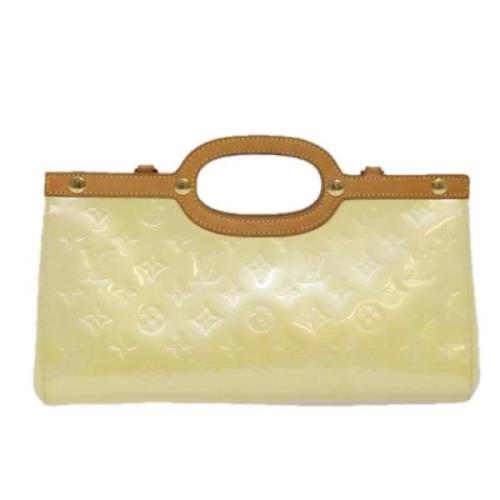 Louis Vuitton Vintage Pre-owned Laeder louis-vuitton-vskor Beige, Dam