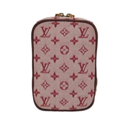 Louis Vuitton Vintage Pre-owned Canvas kuvertvskor Pink, Dam