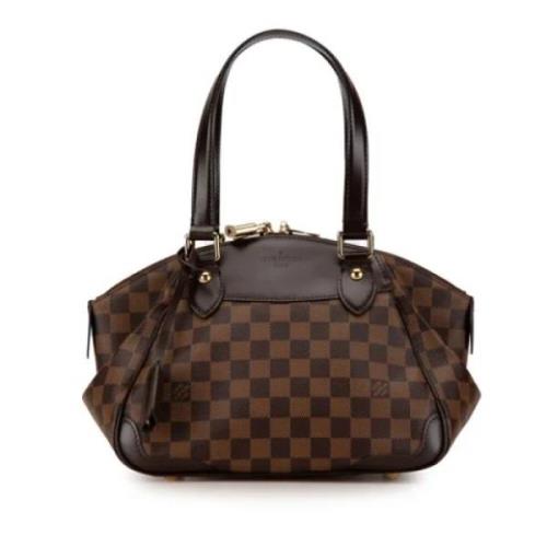 Louis Vuitton Vintage Pre-owned Canvas louis-vuitton-vskor Brown, Dam