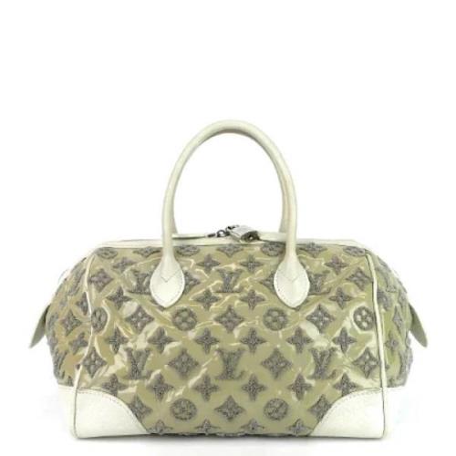 Louis Vuitton Vintage Pre-owned Canvas louis-vuitton-vskor Green, Dam