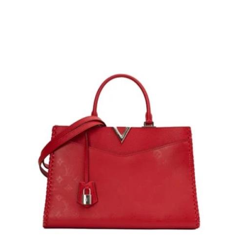 Louis Vuitton Vintage Pre-owned Canvas louis-vuitton-vskor Red, Dam