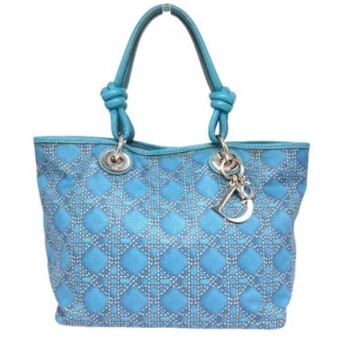 Dior Vintage Pre-owned Plast dior-vskor Blue, Dam