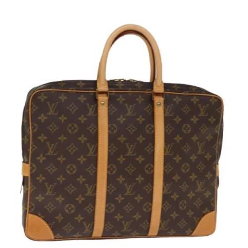 Louis Vuitton Vintage Pre-owned Canvas louis-vuitton-vskor Brown, Dam