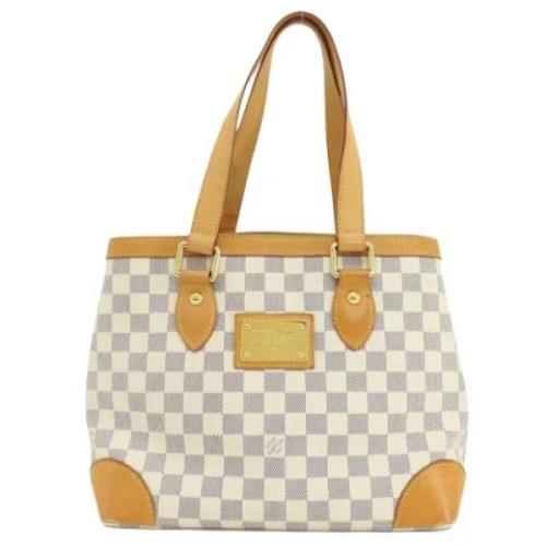 Louis Vuitton Vintage Pre-owned Canvas louis-vuitton-vskor White, Dam