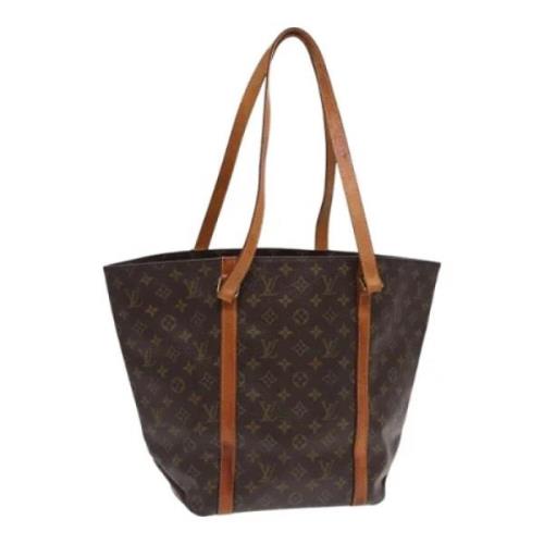 Louis Vuitton Vintage Pre-owned Canvas totevskor Brown, Dam