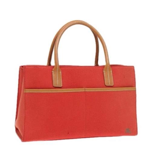 Burberry Vintage Pre-owned Laeder handvskor Red, Dam