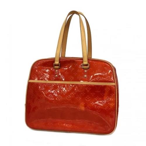 Louis Vuitton Vintage Pre-owned Tyg handvskor Orange, Dam