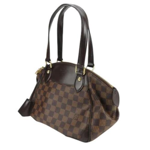 Louis Vuitton Vintage Pre-owned Canvas louis-vuitton-vskor Brown, Dam