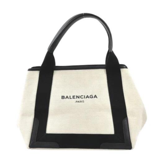 Balenciaga Vintage Pre-owned Canvas balenciaga-vskor White, Dam