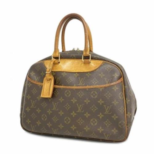 Louis Vuitton Vintage Pre-owned Tyg louis-vuitton-vskor Brown, Dam