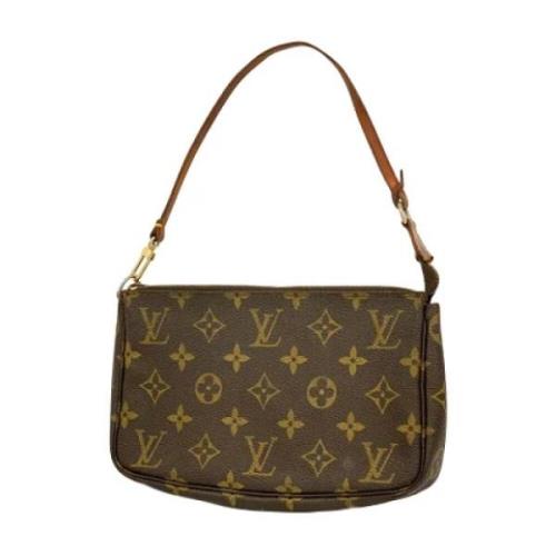 Louis Vuitton Vintage Pre-owned Canvas louis-vuitton-vskor Brown, Dam