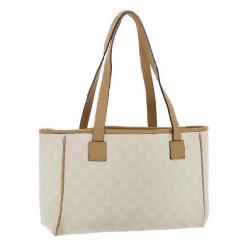 Gucci Vintage Pre-owned Laeder gucci-vskor Beige, Dam