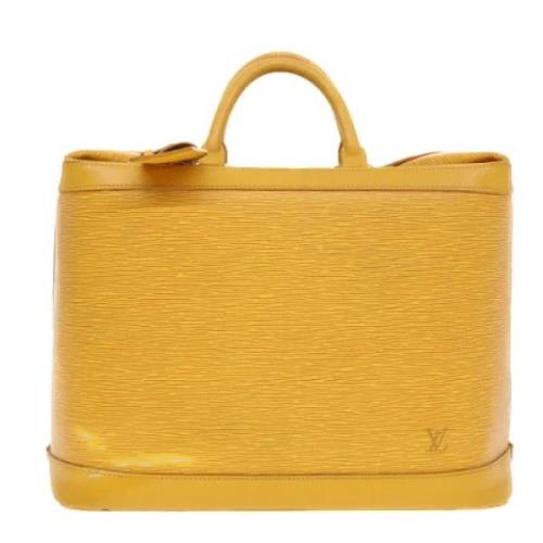 Louis Vuitton Vintage Pre-owned Laeder louis-vuitton-vskor Yellow, Dam