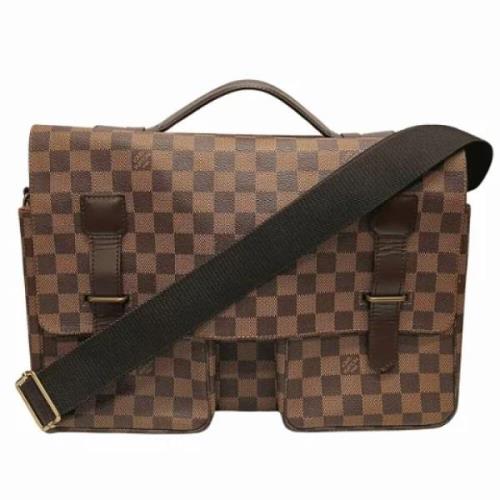 Louis Vuitton Vintage Pre-owned Canvas louis-vuitton-vskor Brown, Dam