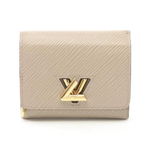 Louis Vuitton Vintage Pre-owned Laeder plnbcker Beige, Dam