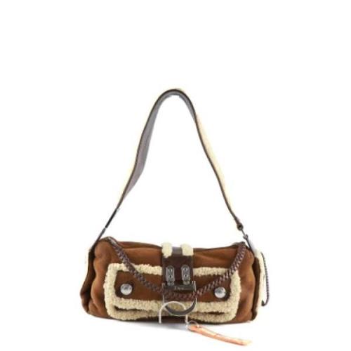 Dior Vintage Pre-owned Canvas dior-vskor Brown, Dam