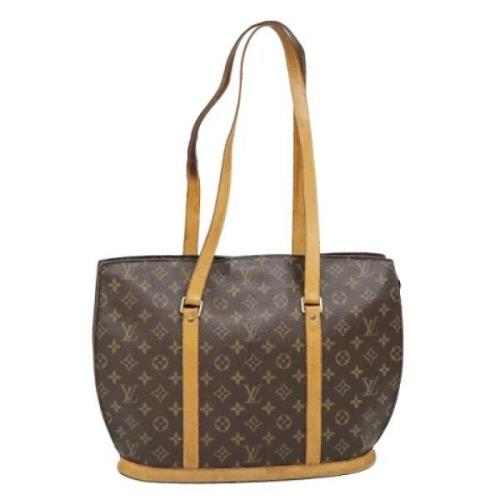 Louis Vuitton Vintage Pre-owned Canvas totevskor Brown, Dam