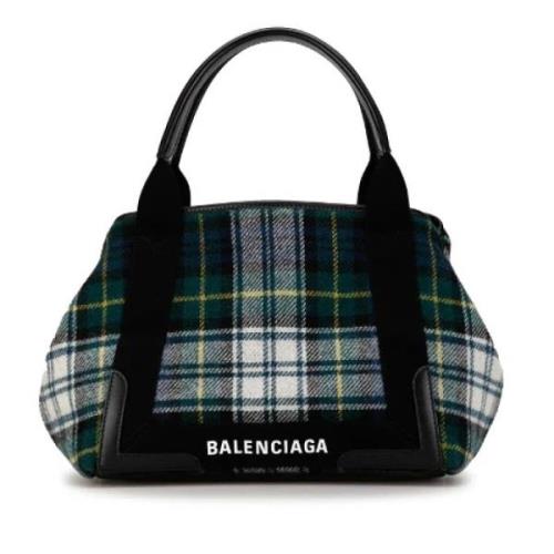 Balenciaga Vintage Pre-owned Canvas balenciaga-vskor Green, Dam