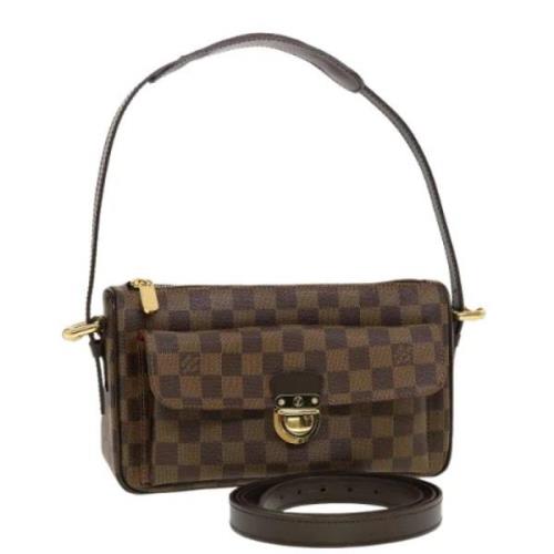 Louis Vuitton Vintage Pre-owned Canvas louis-vuitton-vskor Brown, Dam