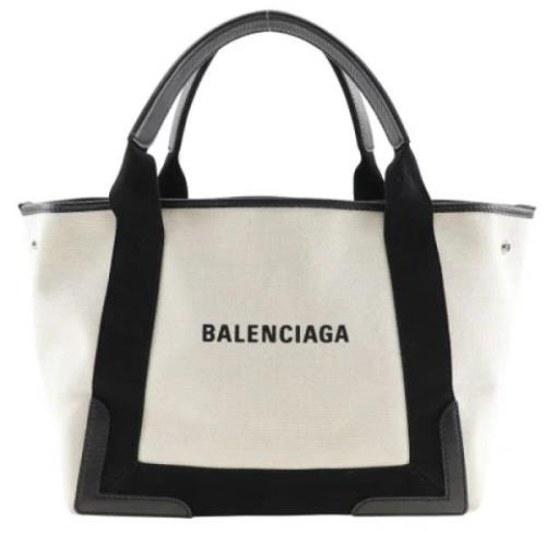 Balenciaga Vintage Pre-owned Canvas balenciaga-vskor White, Dam