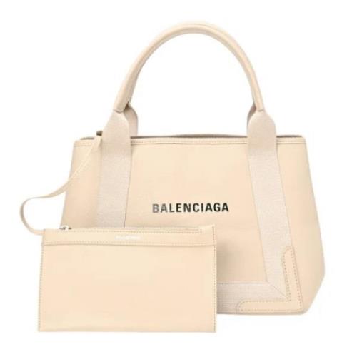 Balenciaga Vintage Pre-owned Laeder balenciaga-vskor Beige, Dam