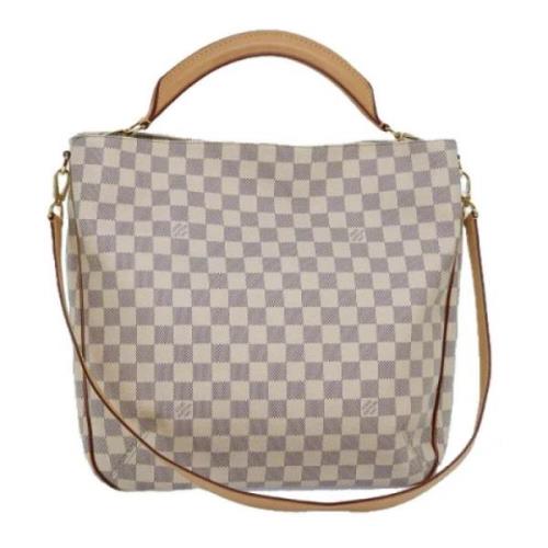 Louis Vuitton Vintage Pre-owned Canvas louis-vuitton-vskor White, Dam