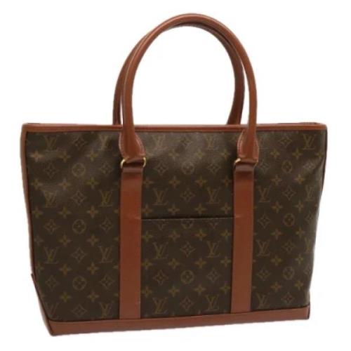 Louis Vuitton Vintage Pre-owned Canvas louis-vuitton-vskor Brown, Dam