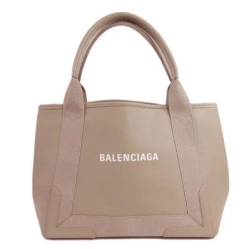 Balenciaga Vintage Pre-owned Laeder balenciaga-vskor Beige, Dam