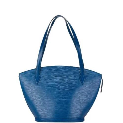 Louis Vuitton Vintage Pre-owned Laeder louis-vuitton-vskor Blue, Dam