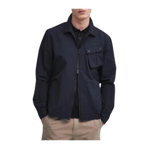 Barbour Flex Overshirt Svart Black, Herr