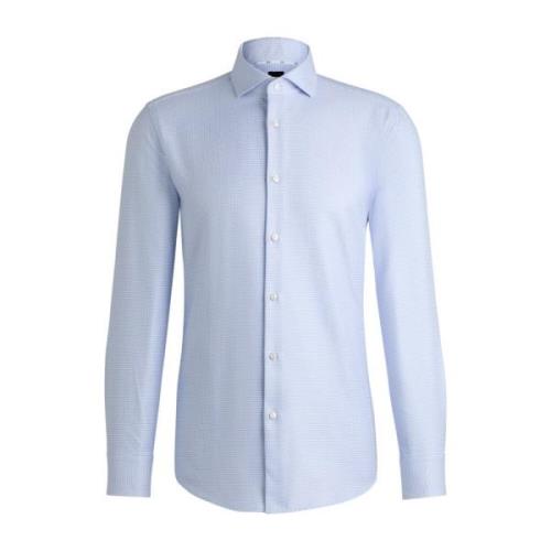 Hugo Boss Slim Fit Bomullsskjorta Blue, Herr