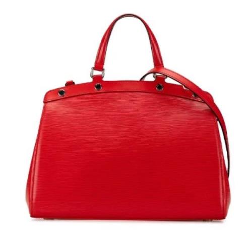 Louis Vuitton Vintage Pre-owned Laeder handvskor Red, Dam