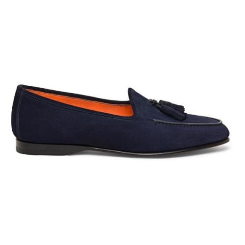 Santoni Herr Andrea tofs loafers Blue, Herr