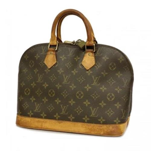 Louis Vuitton Vintage Pre-owned Tyg louis-vuitton-vskor Brown, Dam