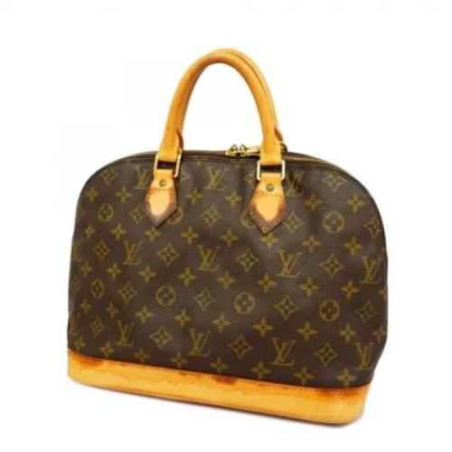 Louis Vuitton Vintage Pre-owned Tyg louis-vuitton-vskor Brown, Dam