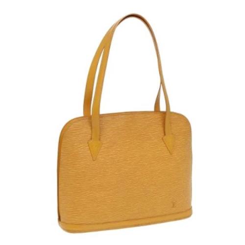 Louis Vuitton Vintage Pre-owned Laeder louis-vuitton-vskor Yellow, Dam