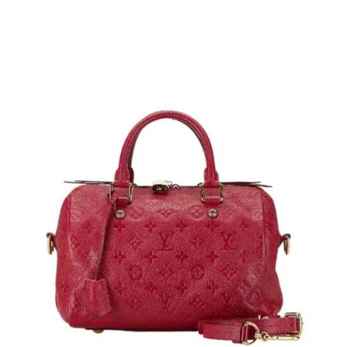 Louis Vuitton Vintage Pre-owned Laeder louis-vuitton-vskor Red, Dam