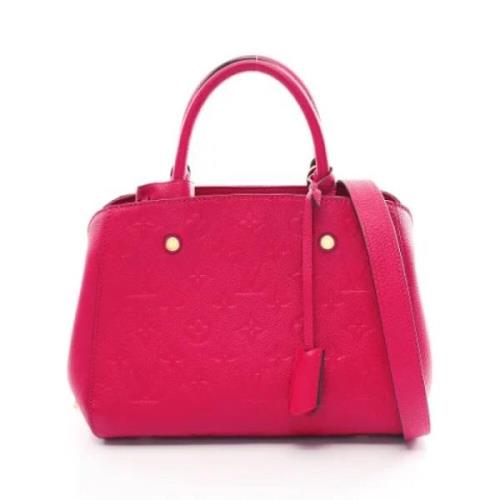 Louis Vuitton Vintage Pre-owned Laeder louis-vuitton-vskor Pink, Dam