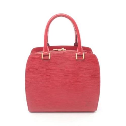 Louis Vuitton Vintage Pre-owned Laeder louis-vuitton-vskor Red, Dam