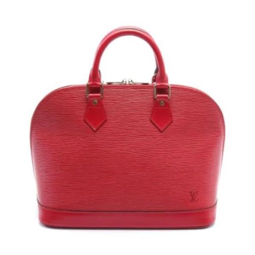 Louis Vuitton Vintage Pre-owned Laeder louis-vuitton-vskor Red, Dam