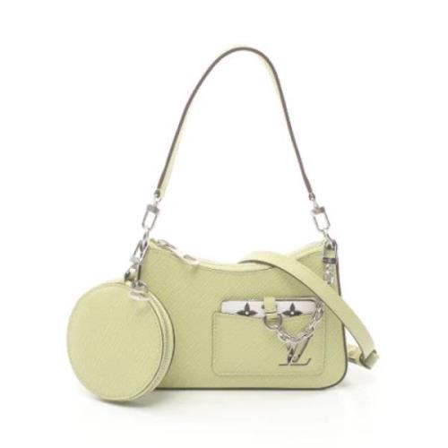 Louis Vuitton Vintage Pre-owned Laeder louis-vuitton-vskor Green, Dam