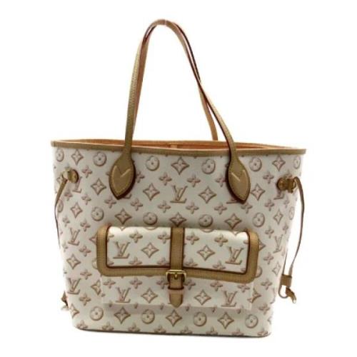 Louis Vuitton Vintage Pre-owned Canvas louis-vuitton-vskor White, Dam