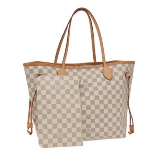 Louis Vuitton Vintage Pre-owned Canvas louis-vuitton-vskor Beige, Dam