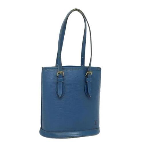 Louis Vuitton Vintage Pre-owned Laeder louis-vuitton-vskor Blue, Dam