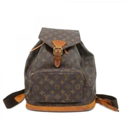 Louis Vuitton Vintage Pre-owned Tyg louis-vuitton-vskor Brown, Dam