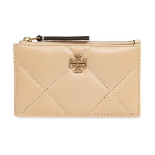 Tory Burch Kira kortfodral Beige, Dam