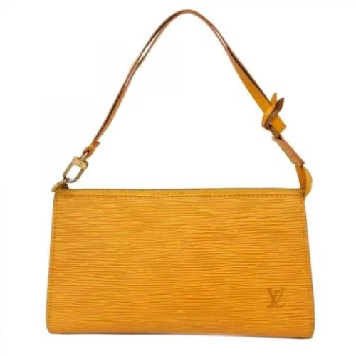 Louis Vuitton Vintage Pre-owned Tyg necessrer Yellow, Dam