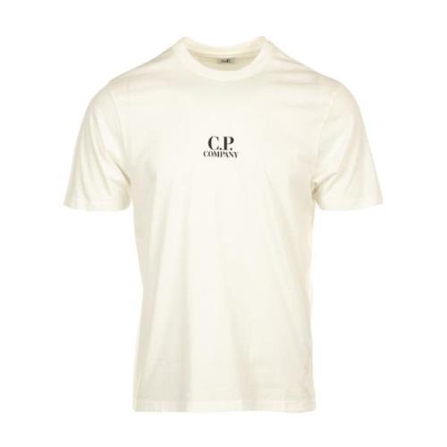 C.p. Company Brittisk Sjöman Jersey T-shirt White, Herr